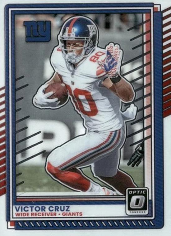 Victor Cruz #152 New York Giants | 2025 Donruss Optic | NFL Football