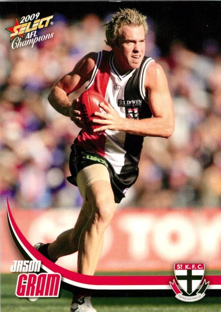 Jason Gram #153 St. Kilda Saints | 2009 Select AFL Champions