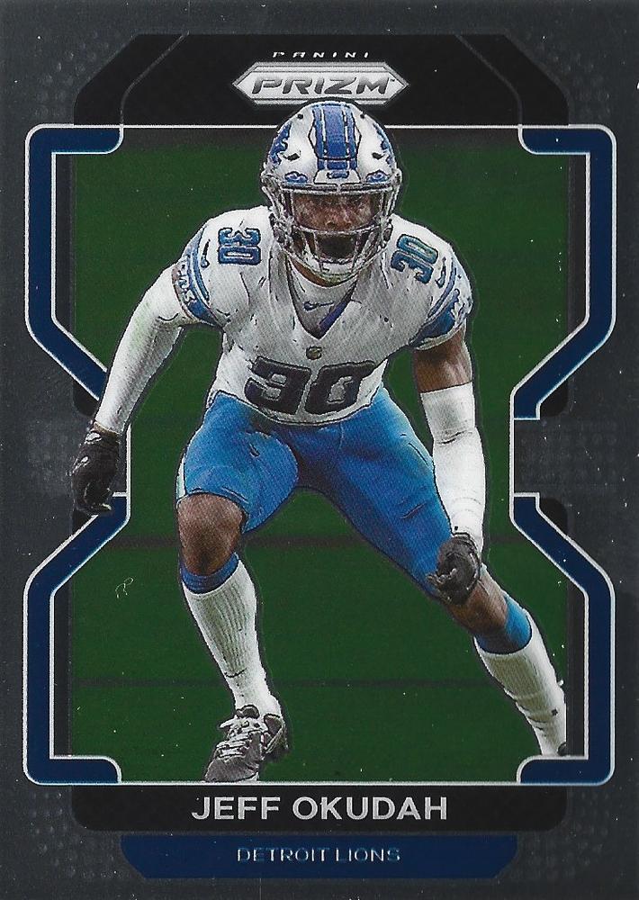 Jeff Okudah #153 Detroit Lions | 2021 Panini Prizm | NFL Football