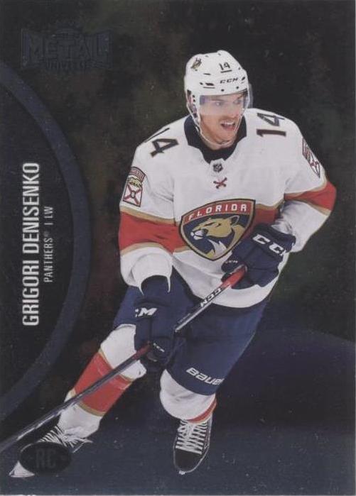 Grigori Denisenko Rookie #153 Florida Panthers | 2021-22 SkyBox Metal Universe