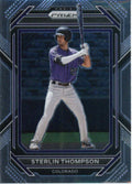 Sterlin Thompson #153 Colorado Rockies | 2023 Panini Prizm