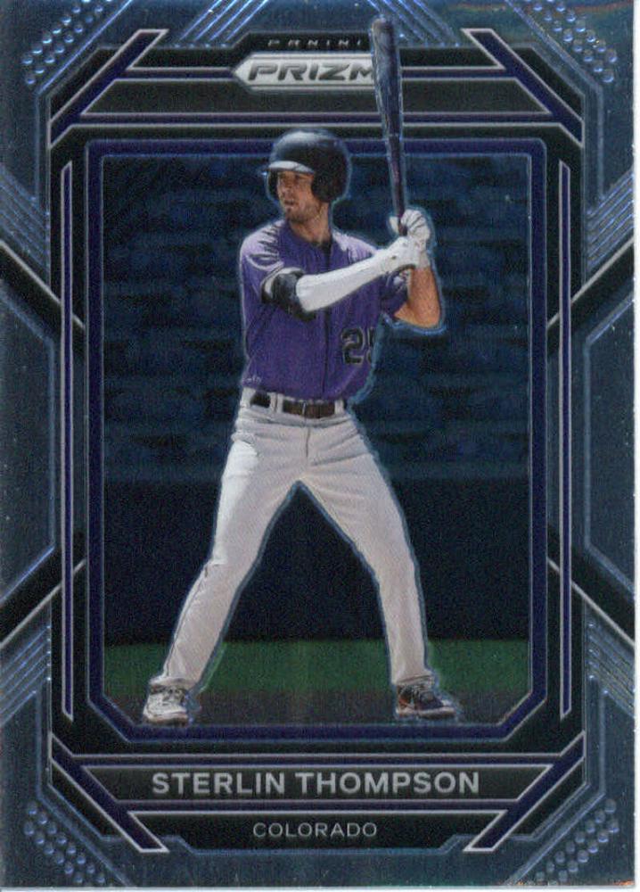 Sterlin Thompson #153 Colorado Rockies | 2023 Panini Prizm