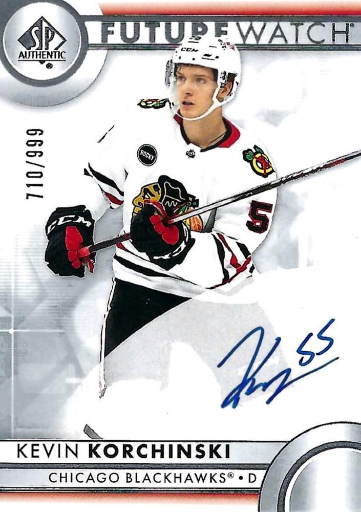 Kevin Korchinski #153 Chicago Blackhawks | 2023-24 SP Authentic