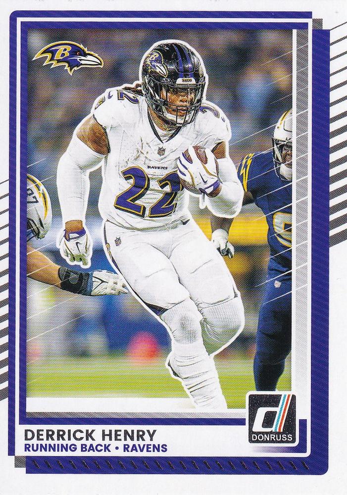 Derrick Henry #153 Baltimore Ravens | 2025 Donruss | NFL Football