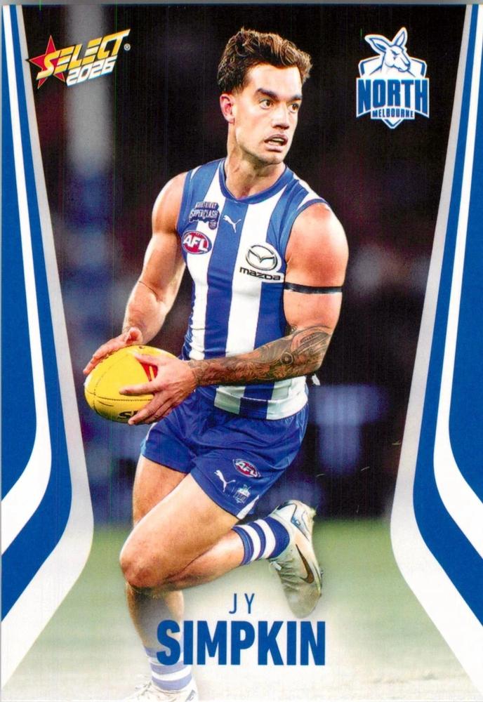 Jy Simpkin #153 North Melbourne Kangaroos | 2026 Select AFL Footy Stars