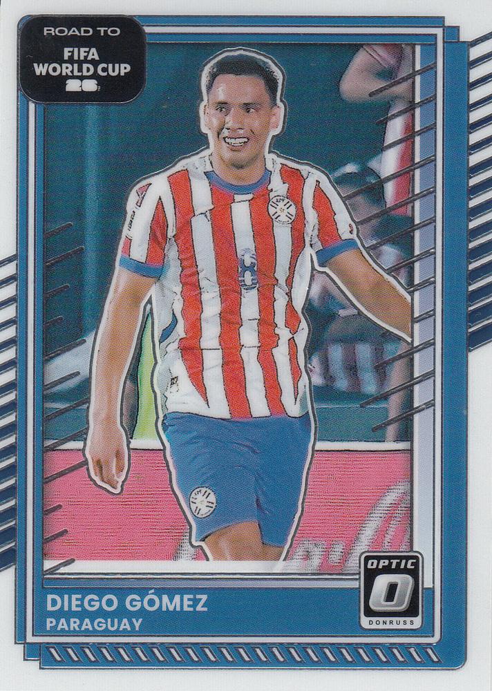 Diego Gomez #153 Paraguay | 2025-26 Donruss Road to FIFA World Cup Optic Parallel