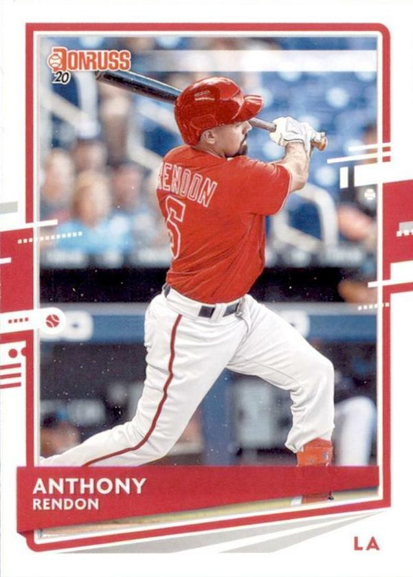 Anthony Rendon #154 Los Angeles Angels | 2020 Donruss