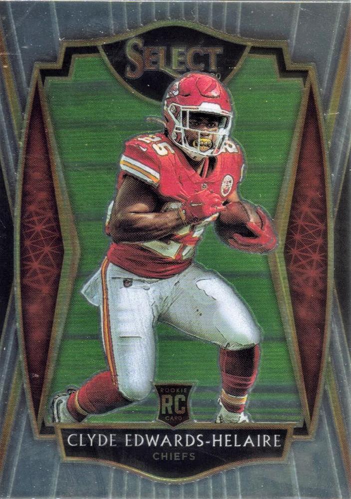 Clyde Edwards-Helaire #154 Kansas City Chiefs | 2020 Panini Select |  | NFL Football