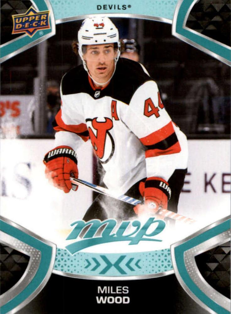 Miles Wood #154 New Jersey Devils | 2021-22 Upper Deck MVP