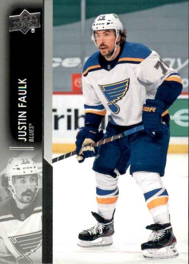 Justin Faulk #154 St. Louis Blues | 2021-22 Upper Deck