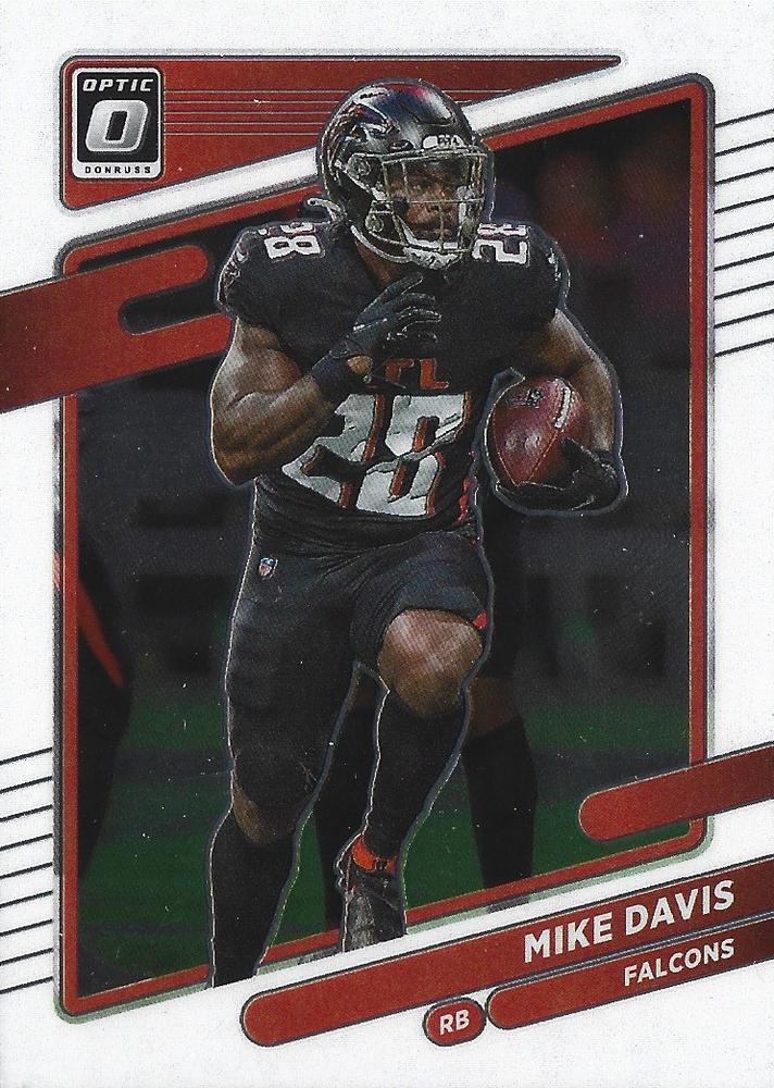 Mike Davis #154 Atlanta Falcons | 2021 Donruss Optic | NFL Football
