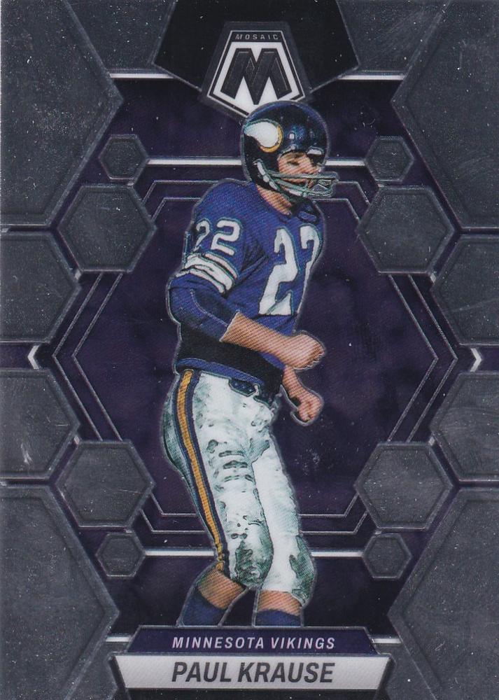 Paul Krause #154 Minnesota Vikings | 2023 Panini Mosaic | NFL Football