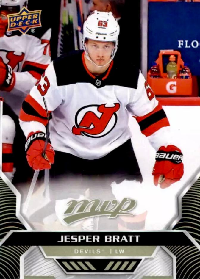 Jesper Bratt #155 New Jersey Devils | 2020-21 Upper Deck MVP