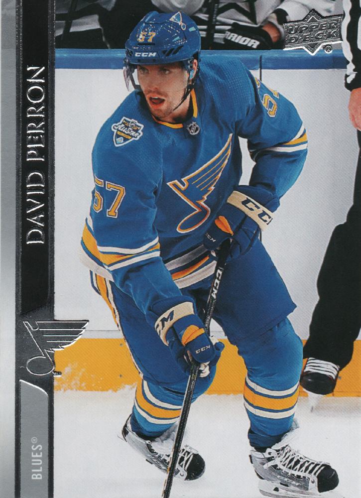 David Perron #155 St. Louis Blues | 2020-21 Upper Deck