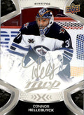 Connor Hellebuyck #155 Winnipeg Jets | 2021-22 Upper Deck MVP Silver Script