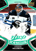 Connor Hellebuyck #155 Winnipeg Jets | 2021-22 Upper Deck MVP Ice Battles