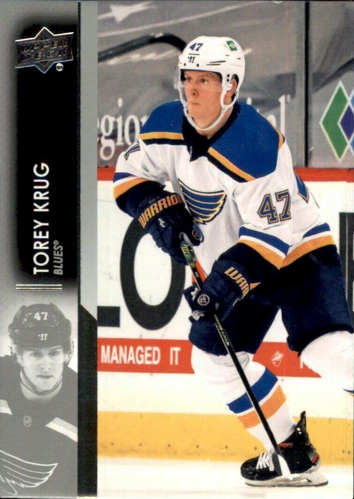 Torey Krug #155 St. Louis Blues | 2021-22 Upper Deck
