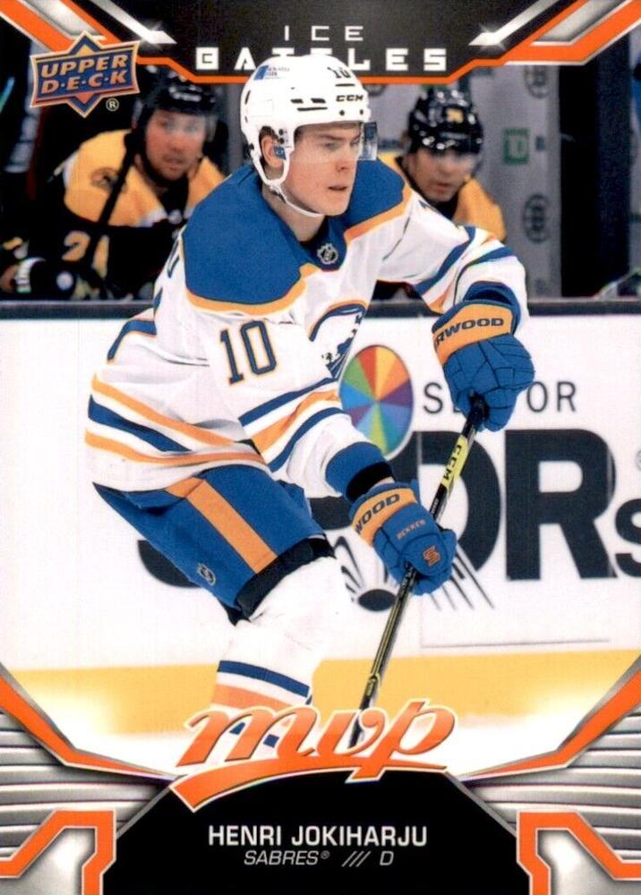 Henri Jokiharju #155 Buffalo Sabres | 2022-23 Upper Deck MVP Ice Battles