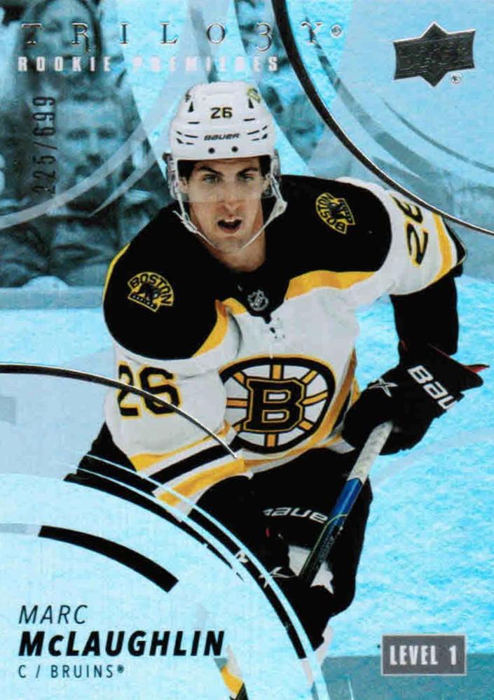 Marc McLaughlin #155 Boston Bruins | 2022-23 Upper Deck Trilogy