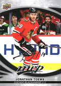 Jonathan Toews #155 Chicago Blackhawks | 2023-24 Upper Deck MVP Silver Script