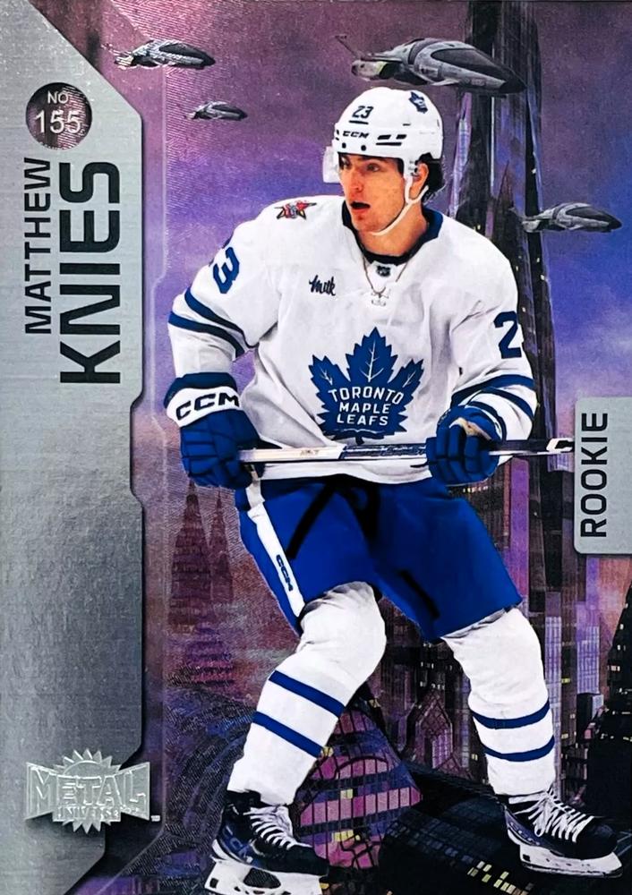 Matthew Knies #155 Toronto Maple Leafs | 2023-24 SkyBox Metal Universe