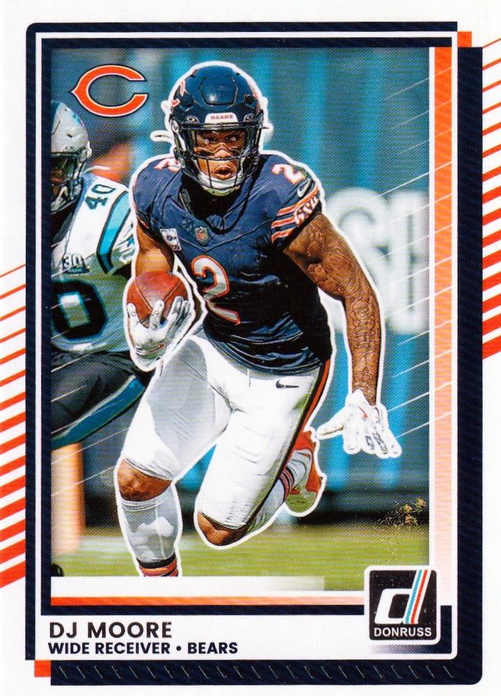 DJ Moore #155 Chicago Bears | 2025 Donruss | NFL Football