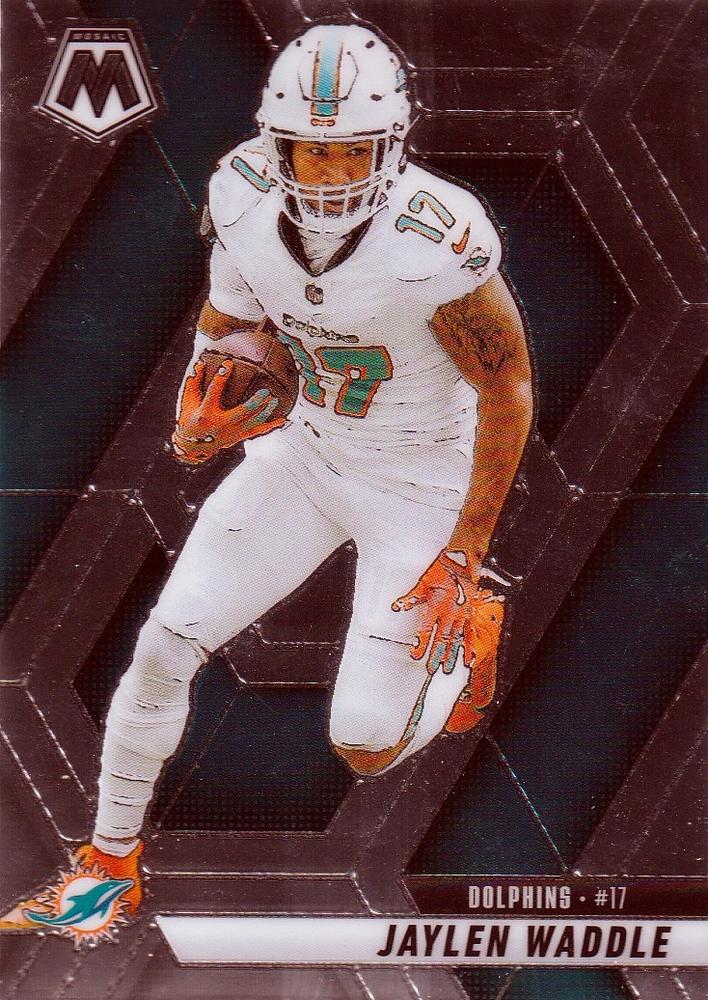 Jaylen Waddle #155 Miami Dolphins | 2025 Panini Mosaic | NFL Football