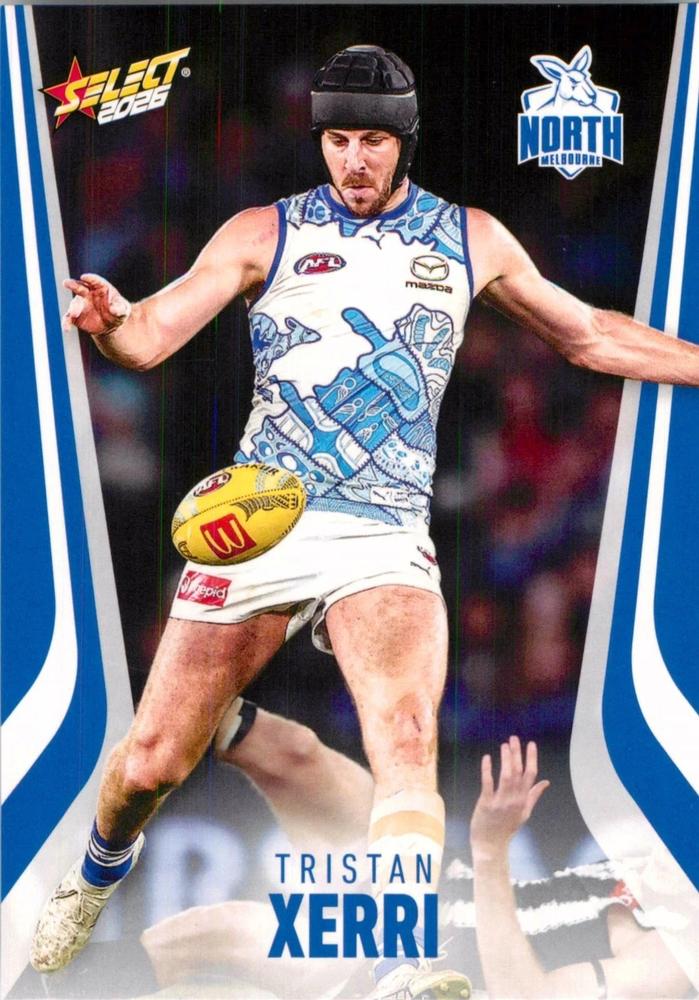Tristan Xerri #155 North Melbourne Kangaroos | 2026 Select AFL Footy Stars