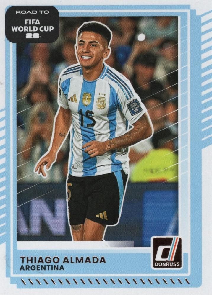 Thiago Almada #155 Argentina | 2025-26 Donruss Road to FIFA World Cup