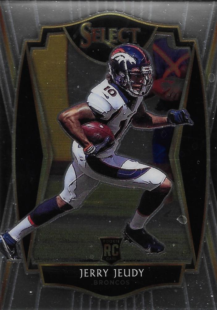 Jerry Jeudy #156 Denver Broncos | 2020 Panini Select |  | NFL Football