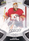 Jacob Markstrom #156 Calgary Flames | 2021-22 Upper Deck MVP Silver Script