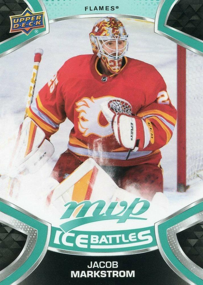 Jacob Markstrom #156 Calgary Flames | 2021-22 Upper Deck MVP Ice Battles