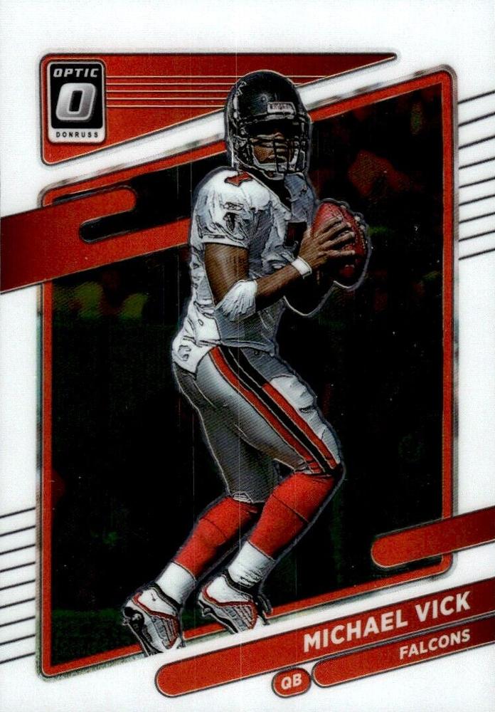 Michael Vick #156 Atlanta Falcons | 2021 Donruss Optic | NFL Football