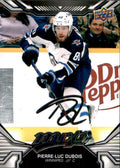 Pierre-Luc Dubois #156 Winnipeg Jets | 2022-23 Upper Deck MVP Silver Script