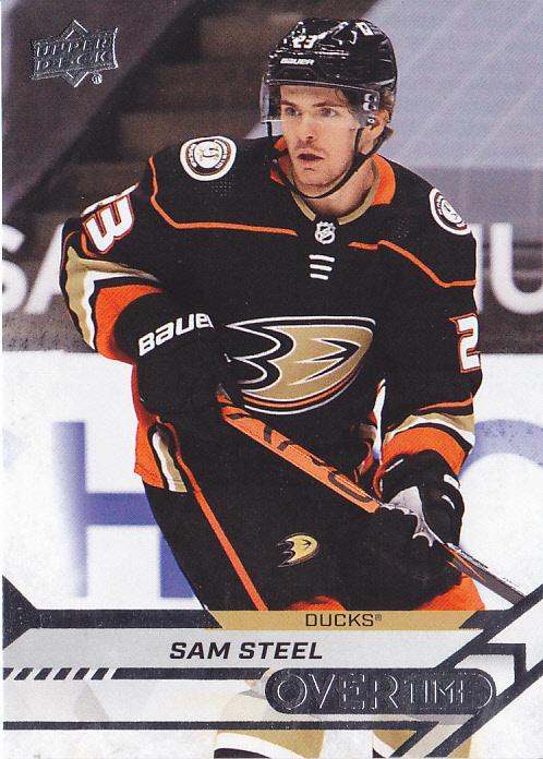 Sam Steel #156 Anaheim Ducks | 2020-21 Upper Deck Overtime