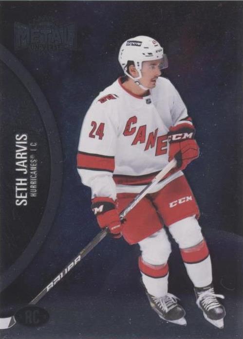 Seth Jarvis Rookie #156 Carolina Hurricanes | 2021-22 SkyBox Metal Universe