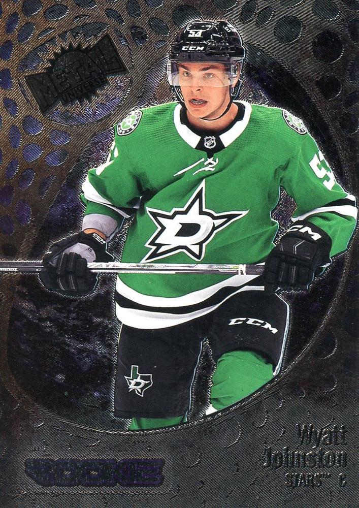 Wyatt Johnston #156 Dallas Stars | 2022-23 SkyBox Metal Universe