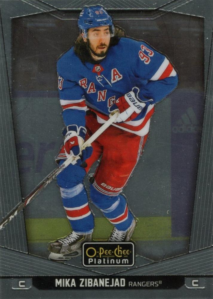 Mika Zibanejad #156 New York Rangers | 2024-25 O-Pee-Chee Platinum
