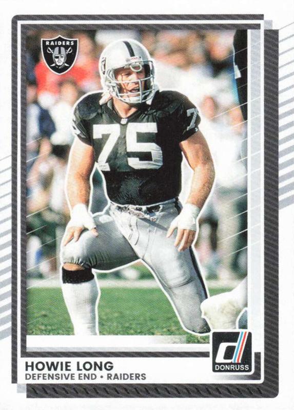 Howie Long #156 Oakland Raiders | 2025 Donruss | NFL Football