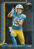 Ladd McConkey #156 Los Angeles Chargers | 2025 Topps Chrome | NFL Football