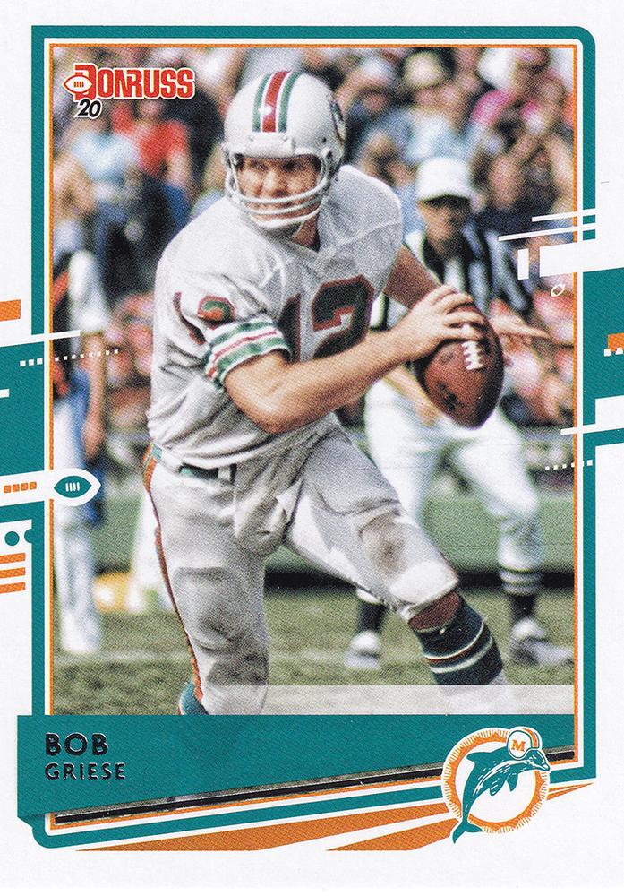 Bob Griese #157 Miami Dolphins | 2020 Panini Donruss | NFL Football