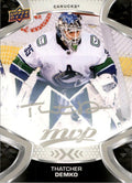 Thatcher Demko #157 Vancouver Canucks | 2021-22 Upper Deck MVP Silver Script