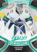 Thatcher Demko #157 Vancouver Canucks | 2021-22 Upper Deck MVP Ice Battles
