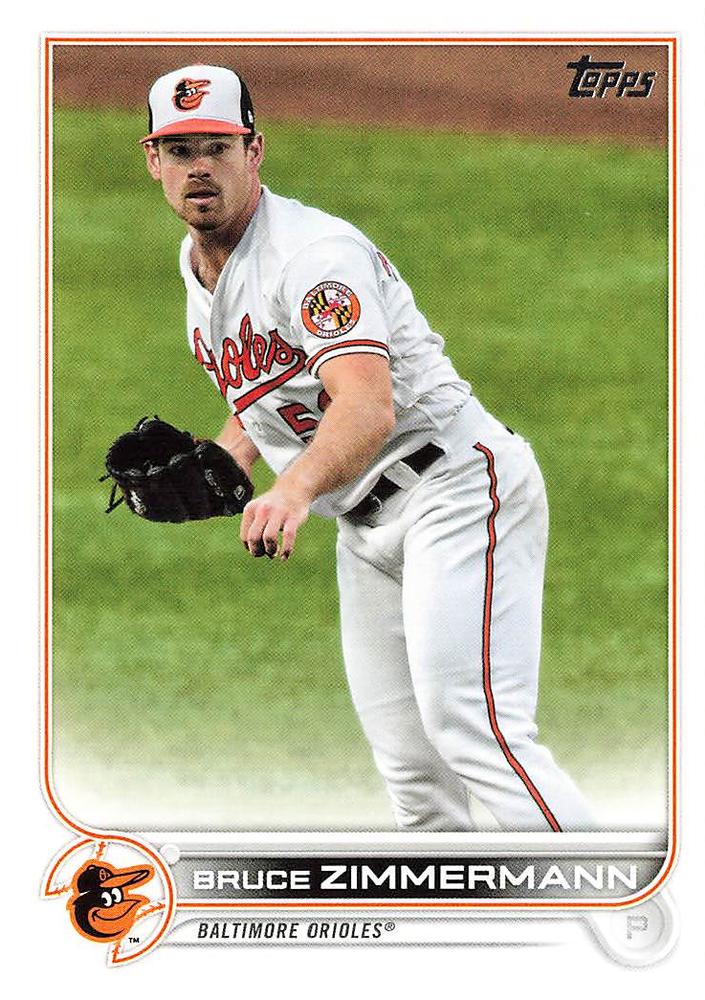Bruce Zimmermann #157 Baltimore Orioles | 2022 Topps