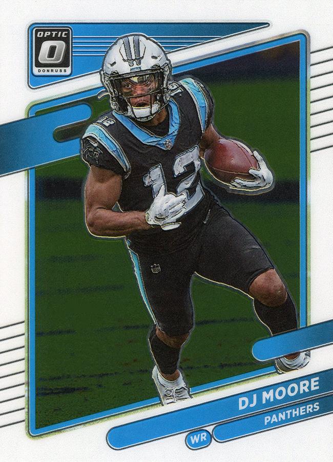 DJ Moore #157 Carolina Panthers | 2021 Donruss Optic | NFL Football