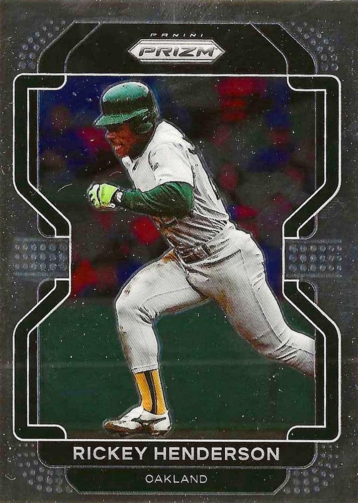 Rickey Henderson #157 Oakland Athletics | 2022 Panini Prizm