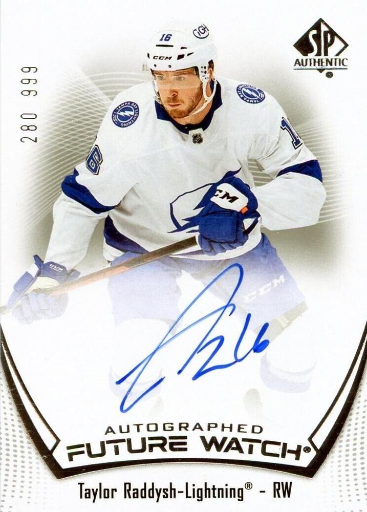 Taylor Raddysh #157 Tampa Bay Lightning | 2021-22 SP Authentic