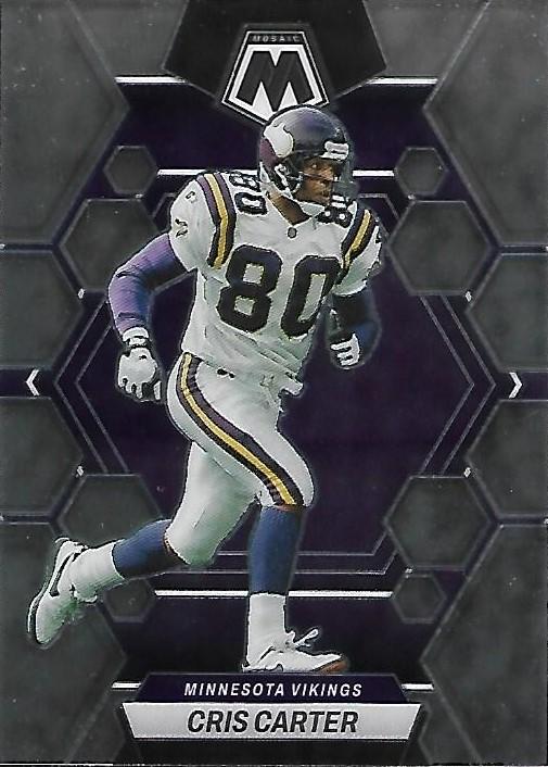 Cris Carter #157 Minnesota Vikings | 2023 Panini Mosaic | NFL Football