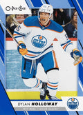 Dylan Holloway #157 Edmonton Oilers | 2023-24 O-Pee-Chee Blue Border