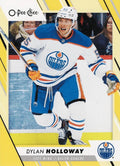 Dylan Holloway #157 Edmonton Oilers | 2023-24 O-Pee-Chee Yellow Border